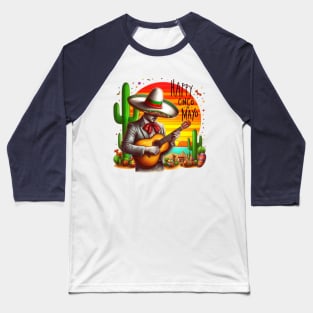 Mexicano Cinco de mayo Baseball T-Shirt